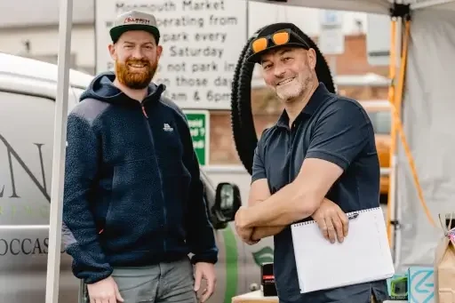 Two men
